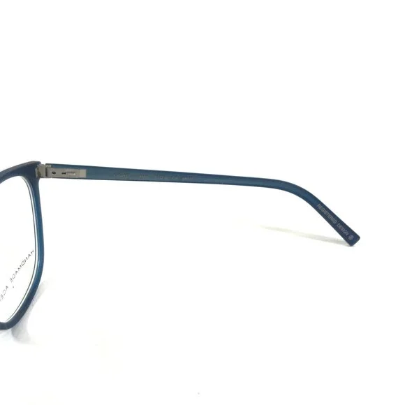 Morel Eyeglasses Frames LIGHTEC 8108L BB011 Blue Round Full Rim 52-16-135 - Picture 6 of 12